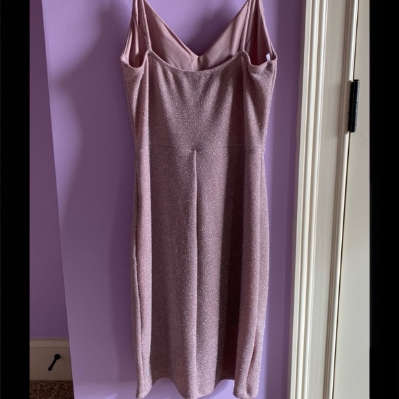 Lulus Metallic Blush Bodycon Dress - Picture 7 of 7